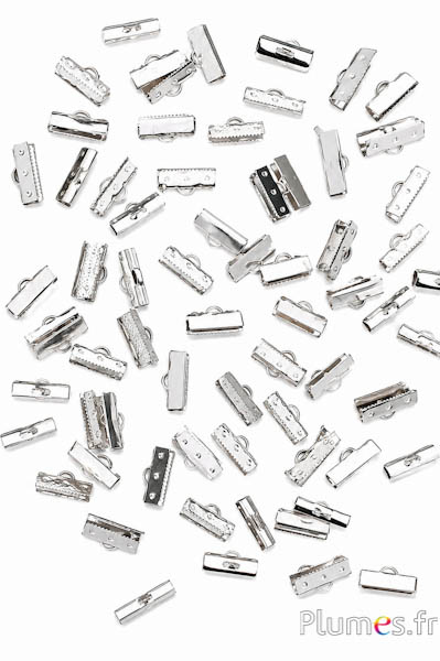 Lintklemmen - 15 x 6 mm - zilverkleurig